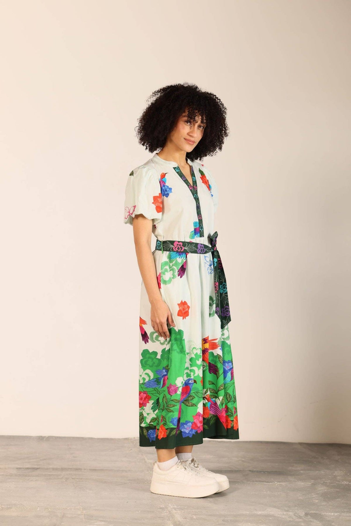 FOREST FLUTTER NOVA DRESS