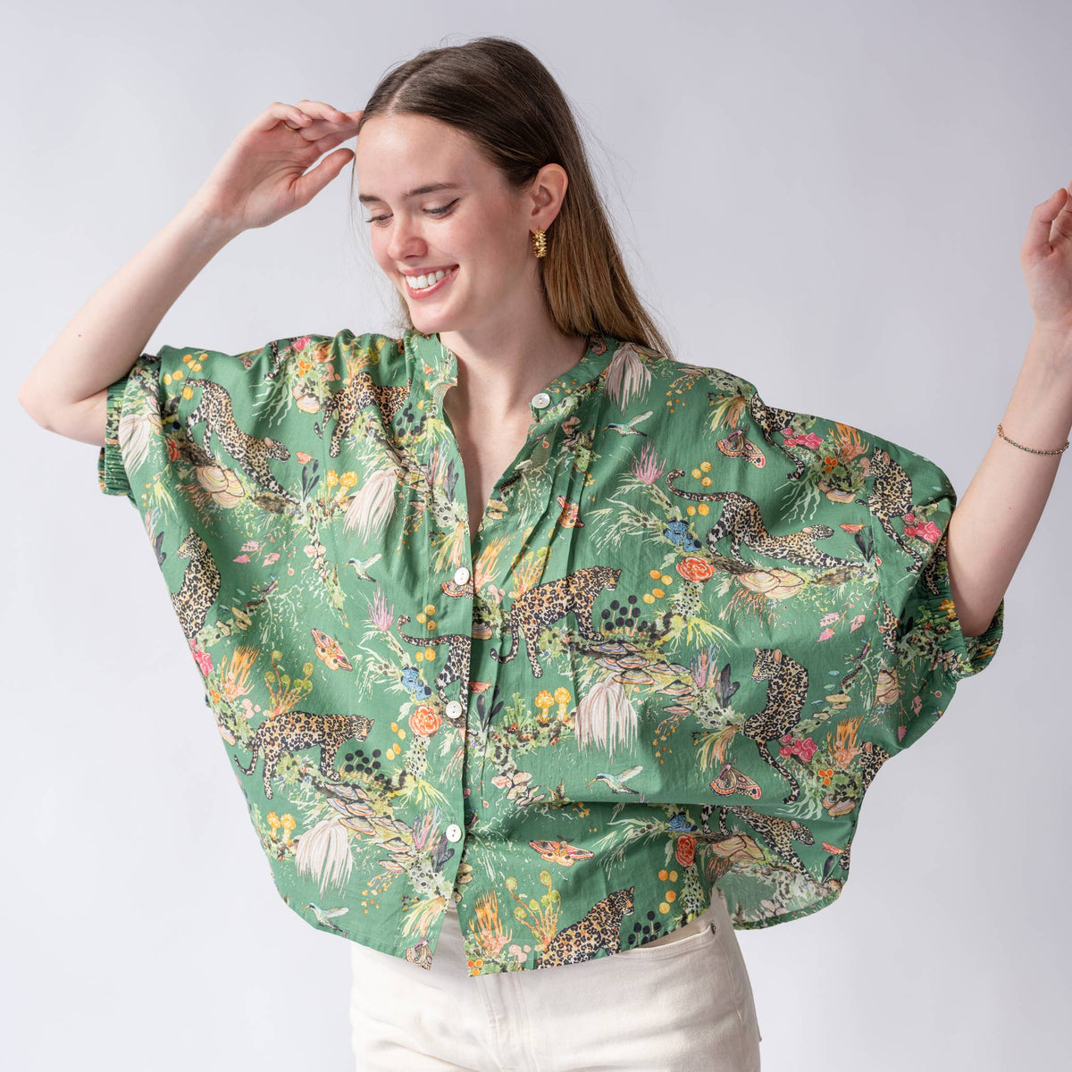 Studio Shirt- Felidae Tree