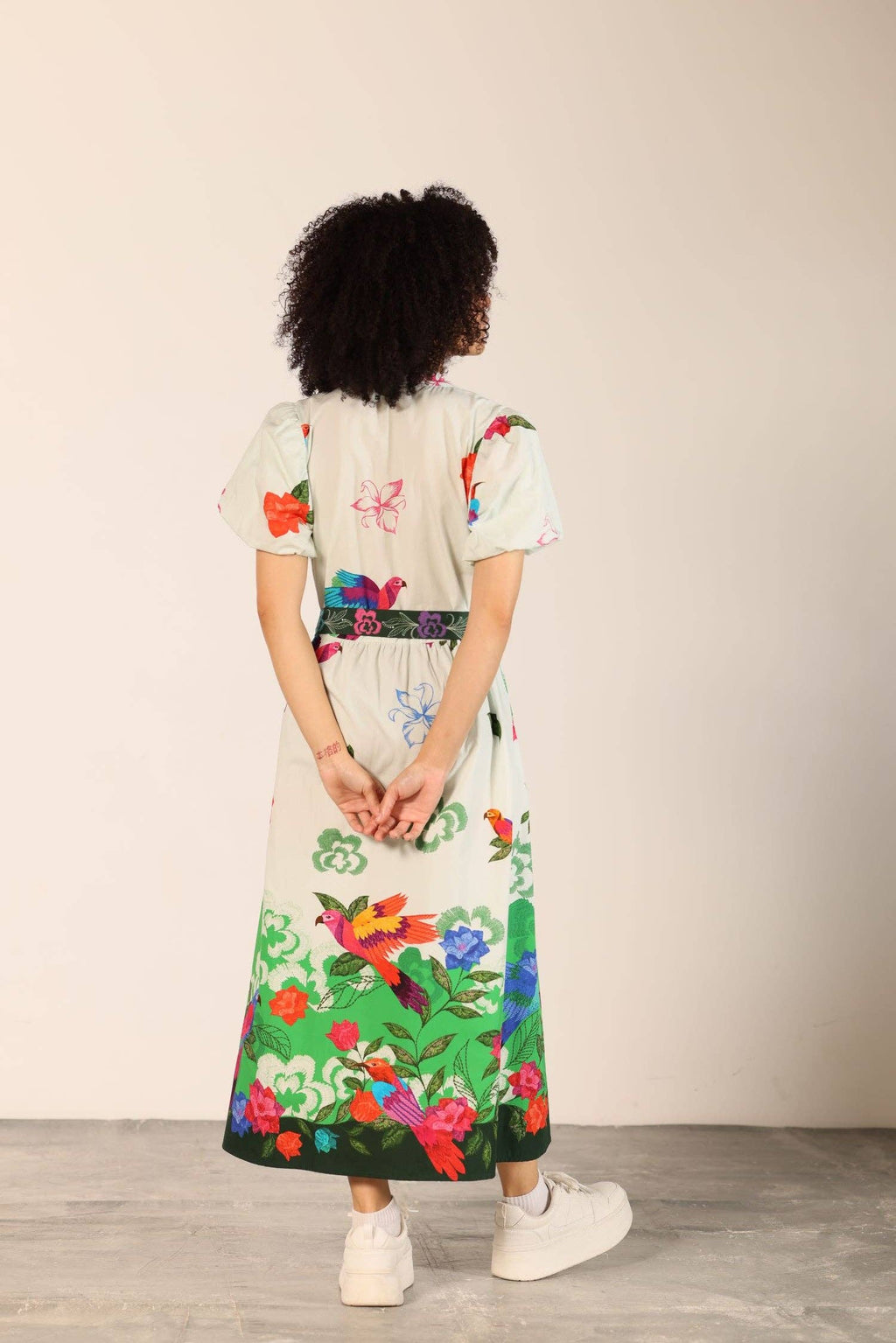 FOREST FLUTTER NOVA DRESS