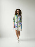 LAVENDER BLOOM AVA SHIRT DRESS